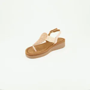Wedge Eva Comfort Sandal.Elastic Detail.