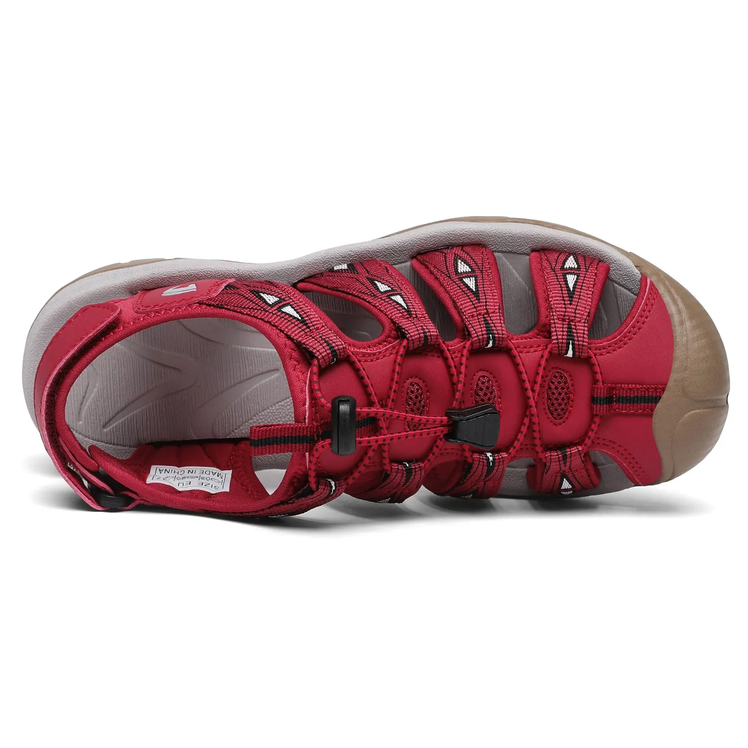 Women Sport Hiking Sandals Closed Toe Water Shoes D8322