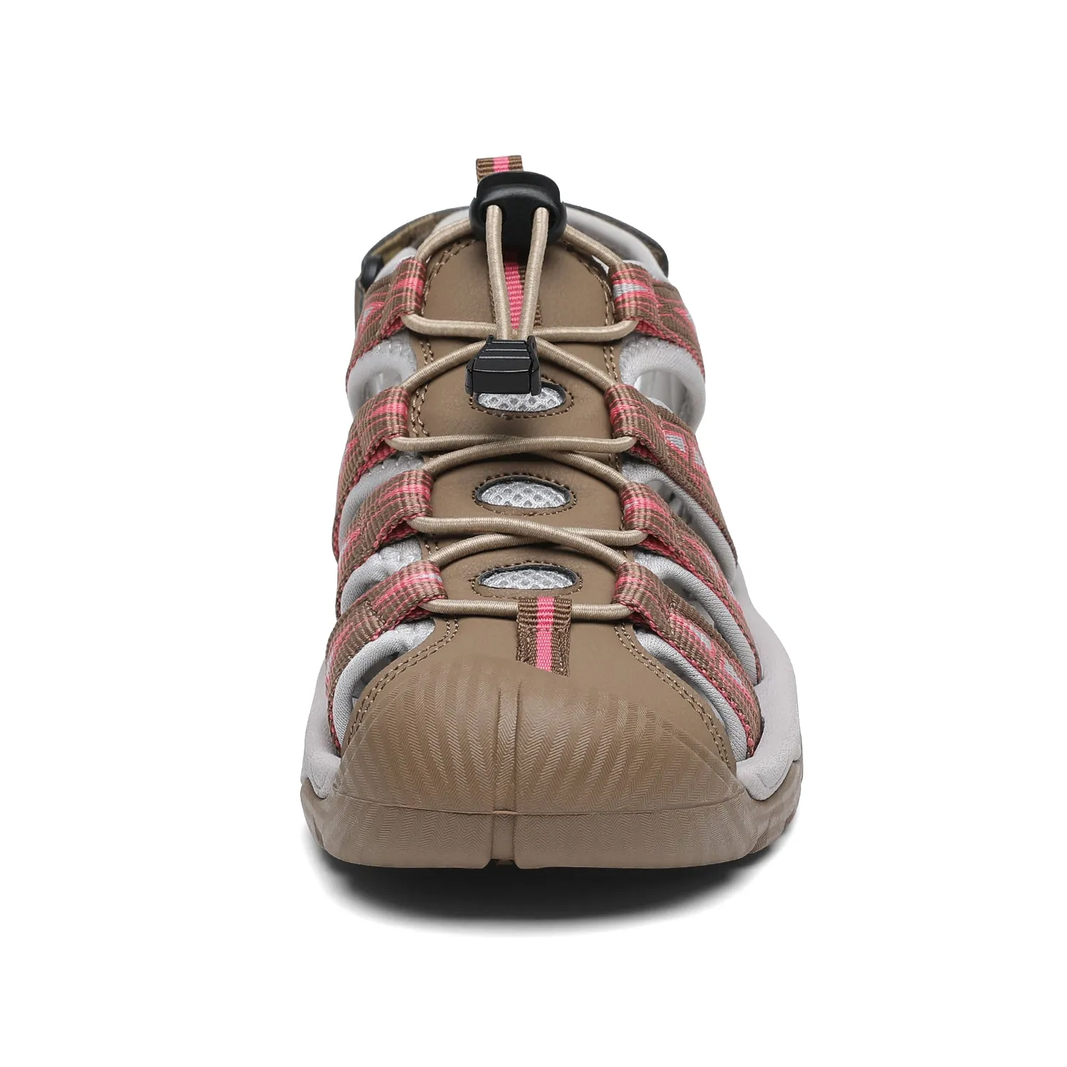 Women Sport Hiking Sandals Closed Toe Water Shoes D8322