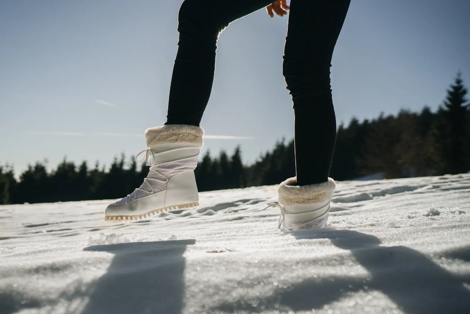 Women's Comfort snowboots Irbis Snow white