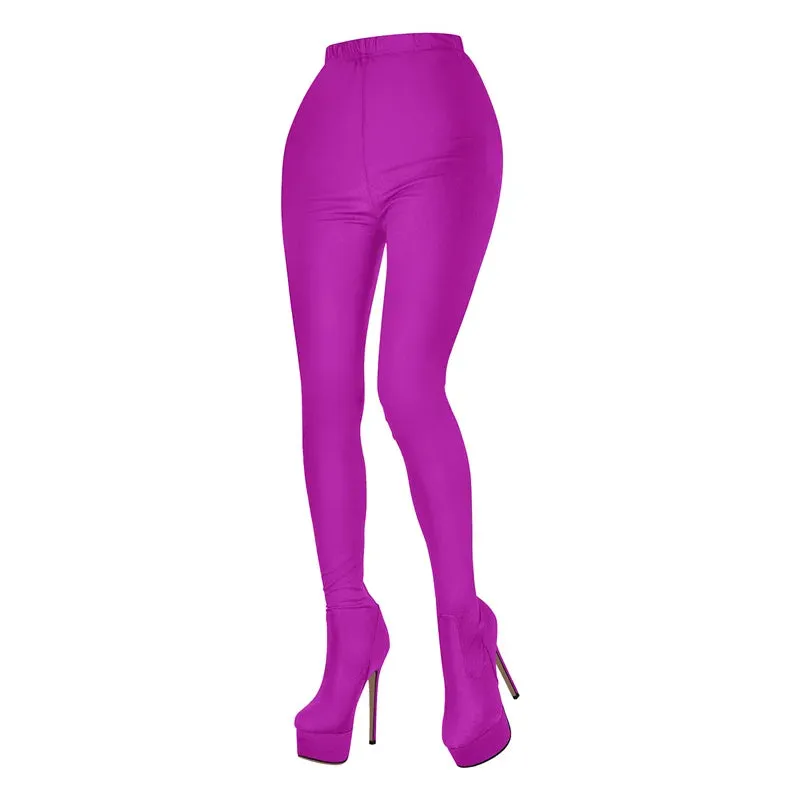 Women's Stretch Pant Stiletto Boots