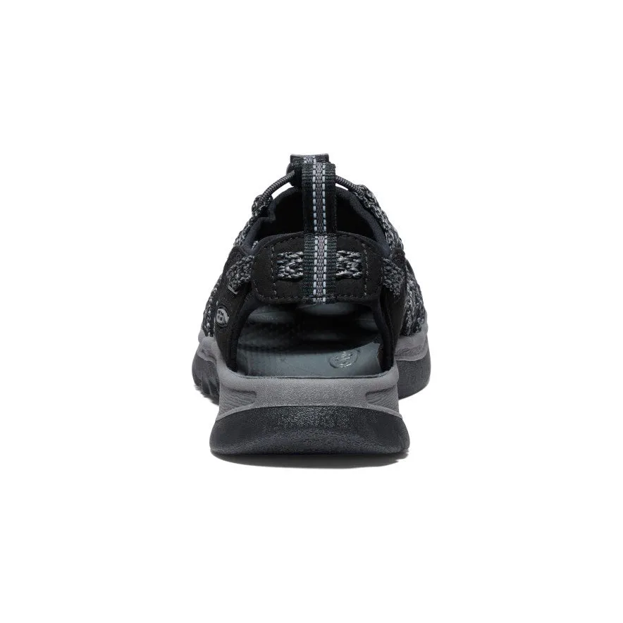 Women's Whisper Black Steel Grey