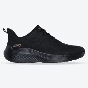 Women's Wide Fit Skechers 117483 Bobs Sport Squad Waves Trainers